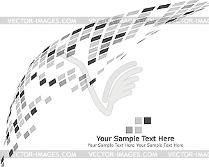 Black and white checked background - vector clipart