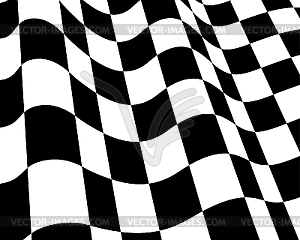 Checkered flag - vector clip art