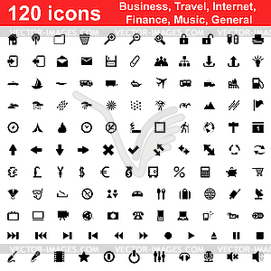 Icons set - vector clipart