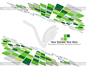 3d checkered background - color vector clipart