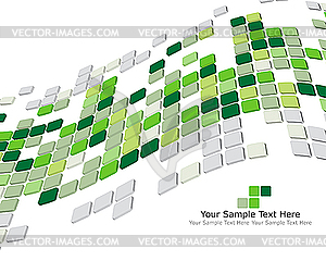3d checkered background - vector image