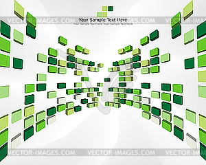 3d checkered background - vector clipart