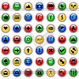 Web icons set - vector image