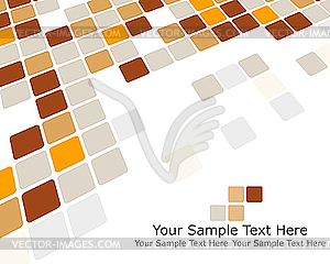 Checkered background - color vector clipart