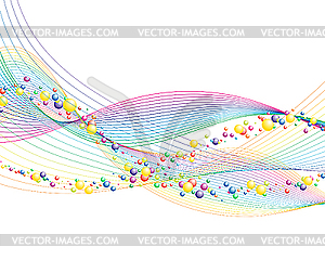 Colourful lines - vector clip art