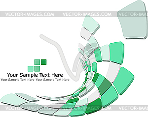 3d checked background - vector clip art