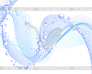 Water background - vector clipart