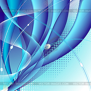 Techno pattern - color vector clipart