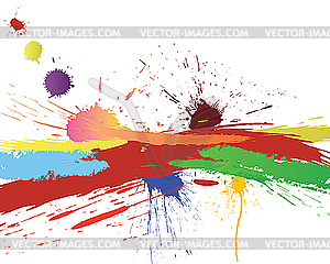 Grunge background - royalty-free vector image