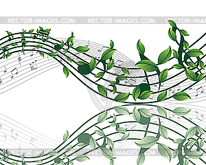 Musical notes - vector clipart