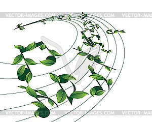 Musical notes - vector clipart