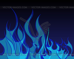 Fire background - vector image