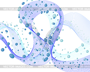 Water background - vector EPS clipart