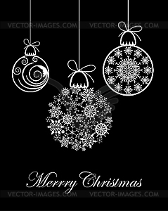 Christmas background - vector clip art