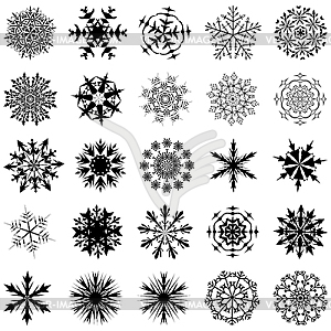 Snowflakes - vector clipart