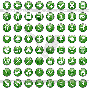Icons set - vector image
