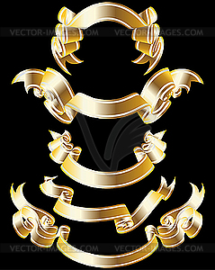 Ribbons set - vector clipart