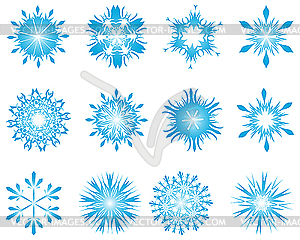 Snowflakes - vector clipart