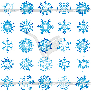 Snowflakes - vector clipart