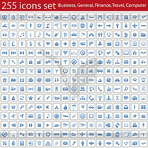 Icons set - vector image