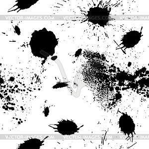 Grunge seamless pattern - vector clipart