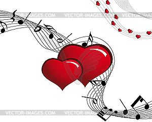 Music notes - vector image