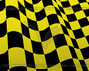 Checkered flags - vector clipart