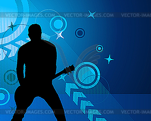 Rock group - vector EPS clipart