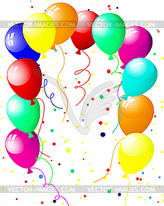 Balloons - vector clip art