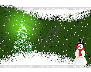 Christmas card - vector EPS clipart