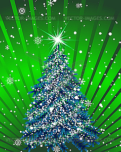 Christmas card - vector clipart / vector image