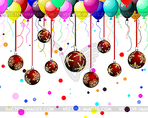 Christmas ball - vector clipart