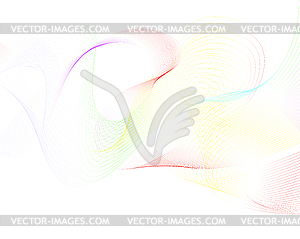 Colourful lines - vector clipart