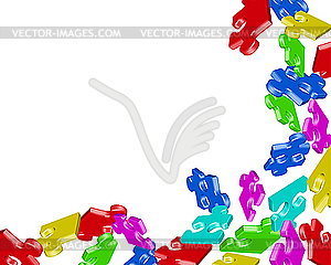 Puzzle - vector image