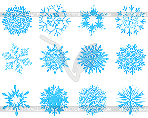 Snowflakes - vector clipart