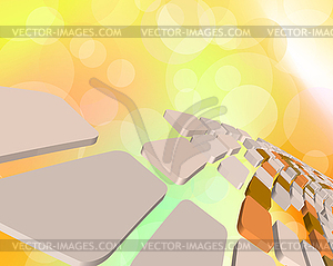 Technology background - vector image