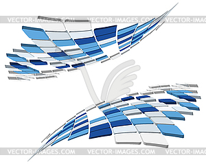 Checked background - vector clipart