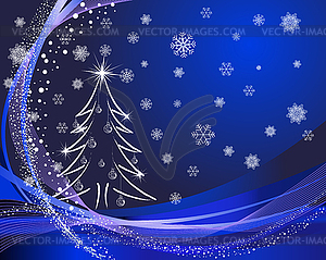 Christmas card - vector clip art