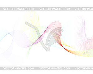 Colourful lines - vector clipart