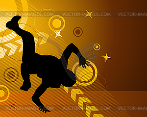 Dancer - vector clipart