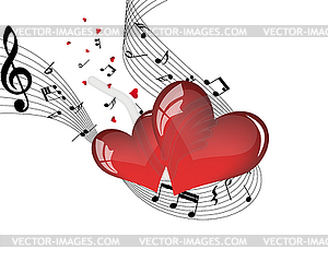 St. Valentine`s day card - royalty-free vector clipart