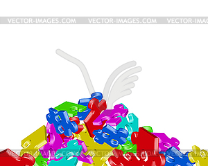 Puzzle - vector clip art