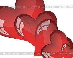 St. Valentine`s day card - vector clipart