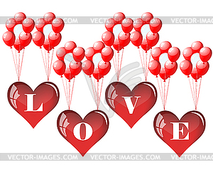 Valentine frame - vector clip art