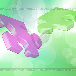 Puzzle - vector clip art