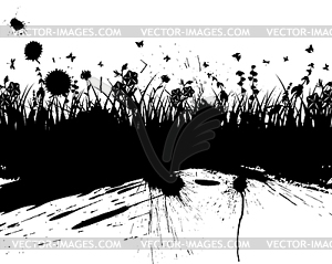 Grunge background - vector clipart