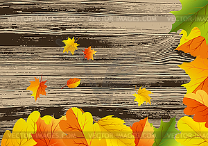 Autumn background - vector image