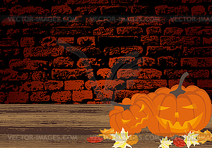 Happy halloween card - vector clipart