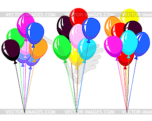 Air balloons - vector clipart