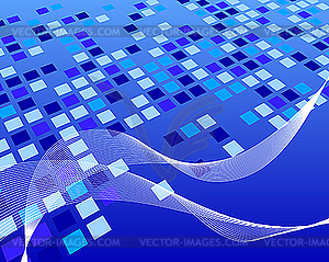 Mosaic background - vector image